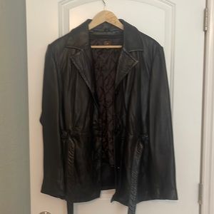 EUC XL Wilson Leather Coat